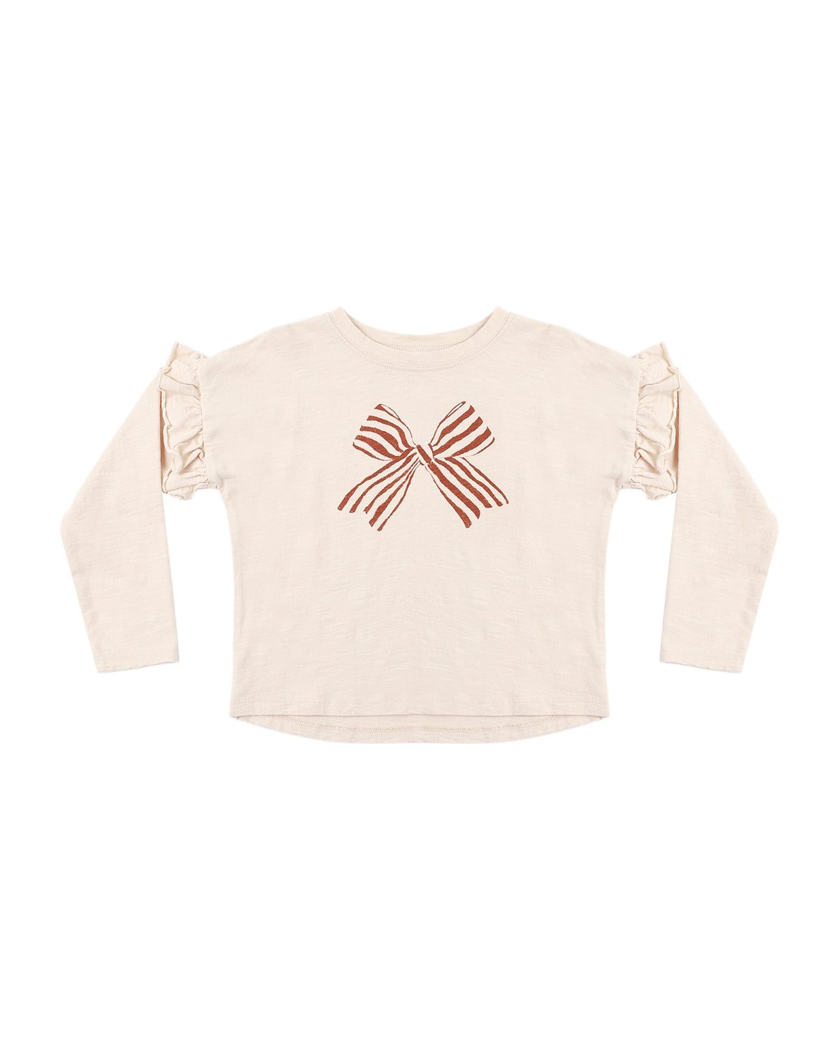 Rylee + Cru - Ruffle Long Sleeve Tee - Bow