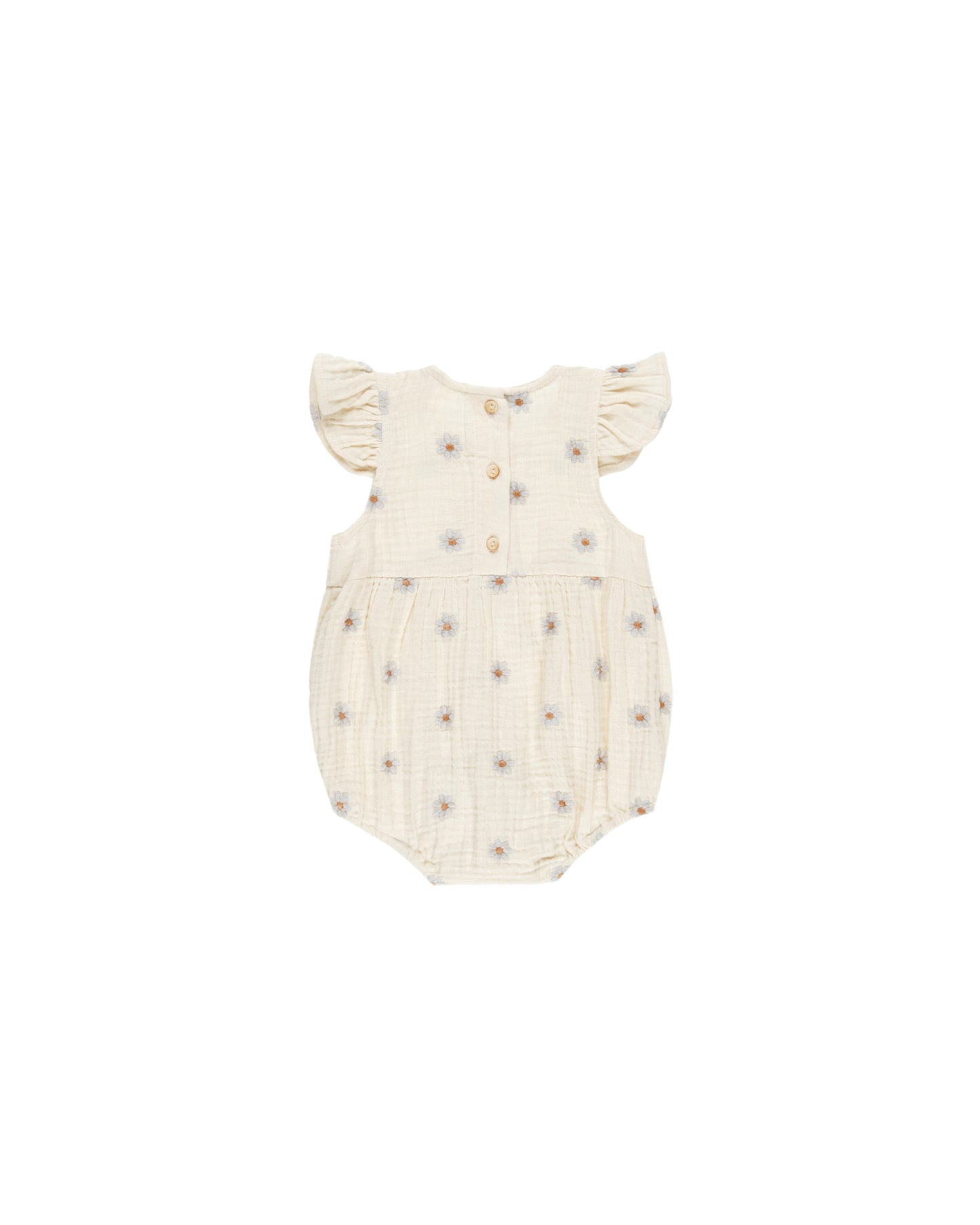 Rylee + Cru - Amelia Romper - Blue Daisies