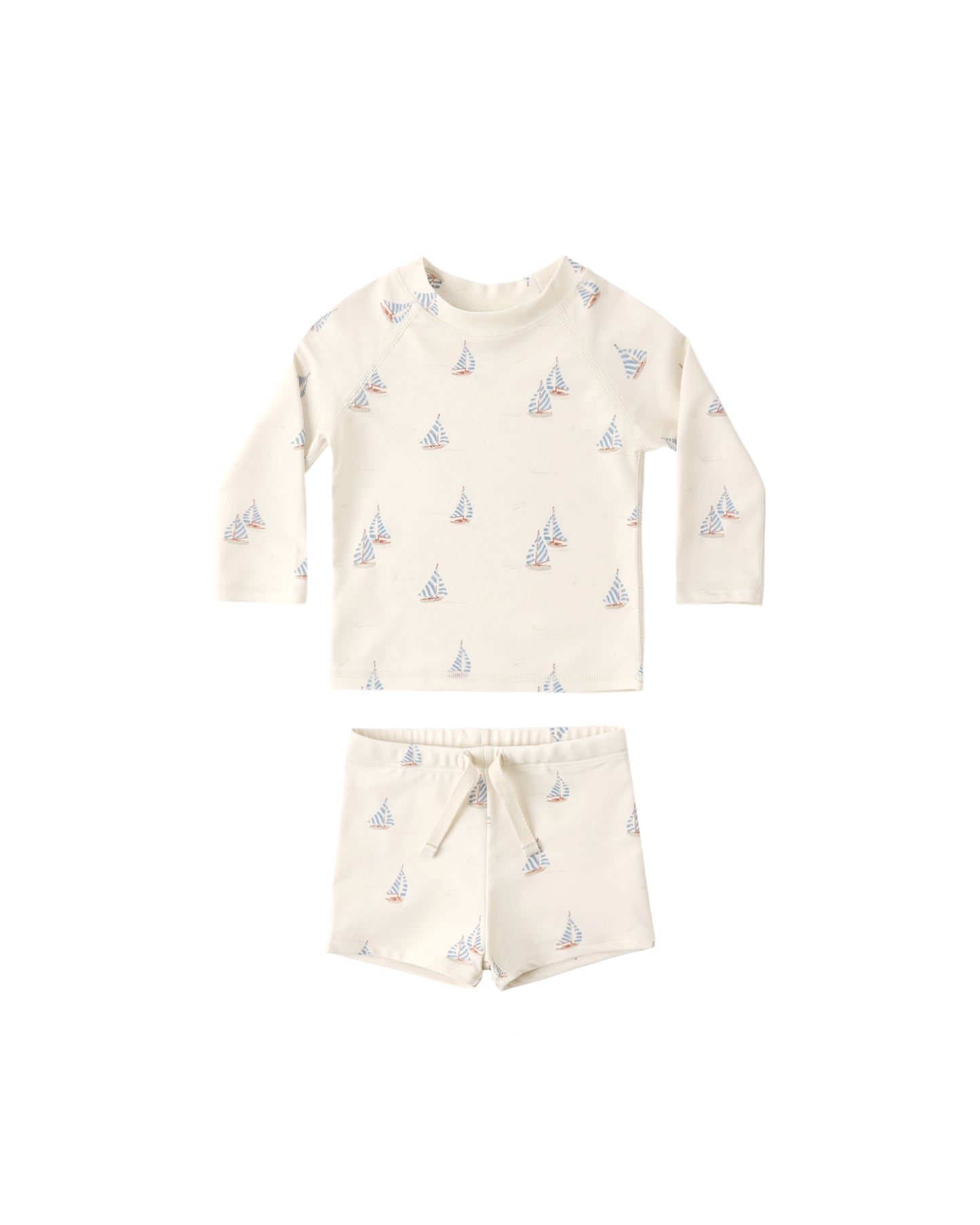 Rylee + Cru - Boys Rashguard Set - Sail
