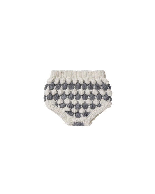 Rylee + Cru - Knit Bloomer - Slate Stripe