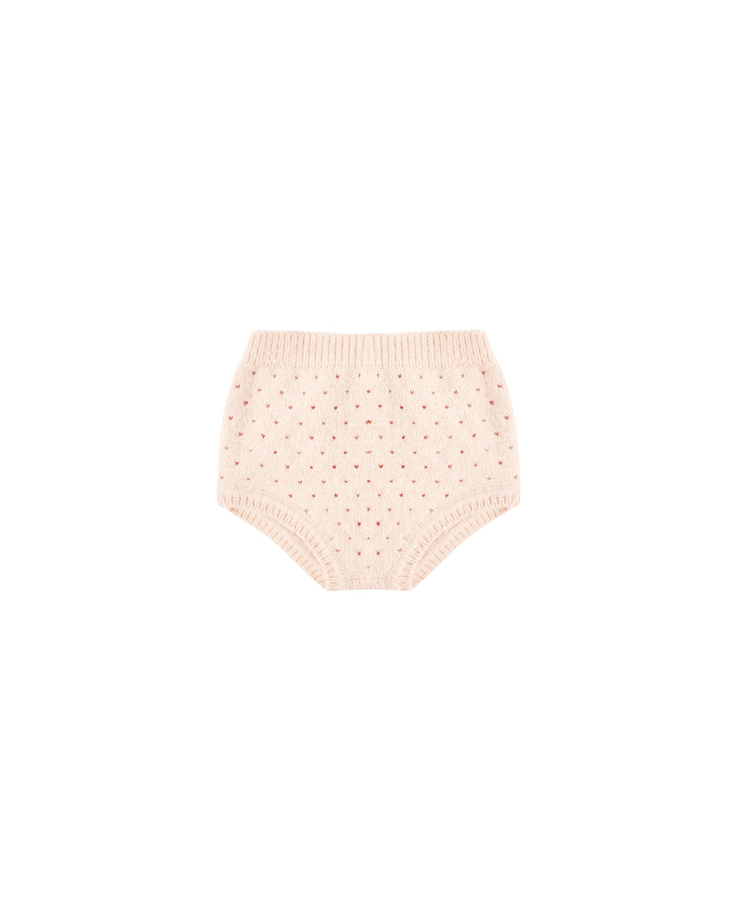 Rylee + Cru - Knit Bloomer - Ruby Speckle