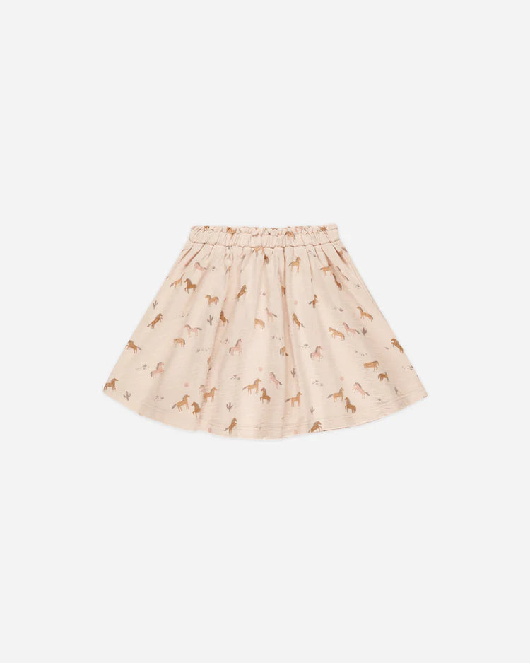 Rylee + Cru - Mae Skirt - Horses