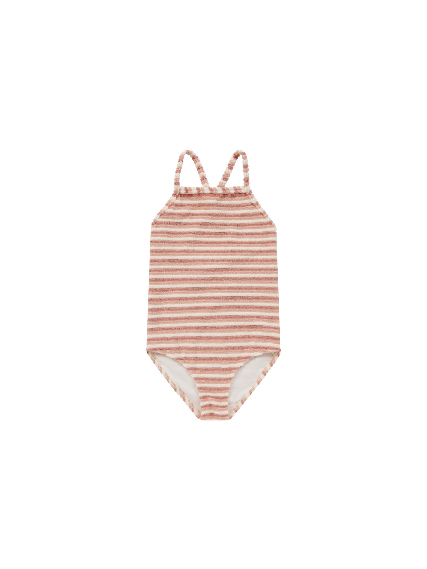 Rylee + Cru - Sky One-Piece - Pink Stripe