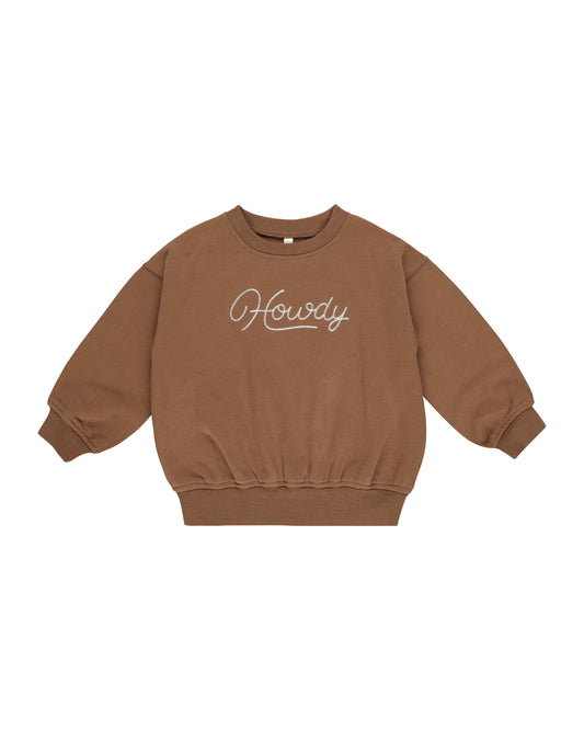 Rylee + Cru - Relaxed Sweatshirt - Howdy