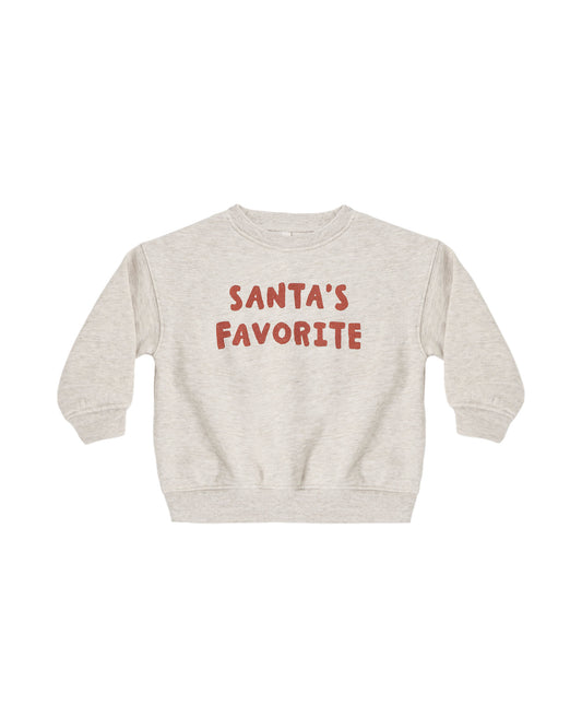 Rylee + Cru - Relaxed Sweatshirt - Santa's Favorite