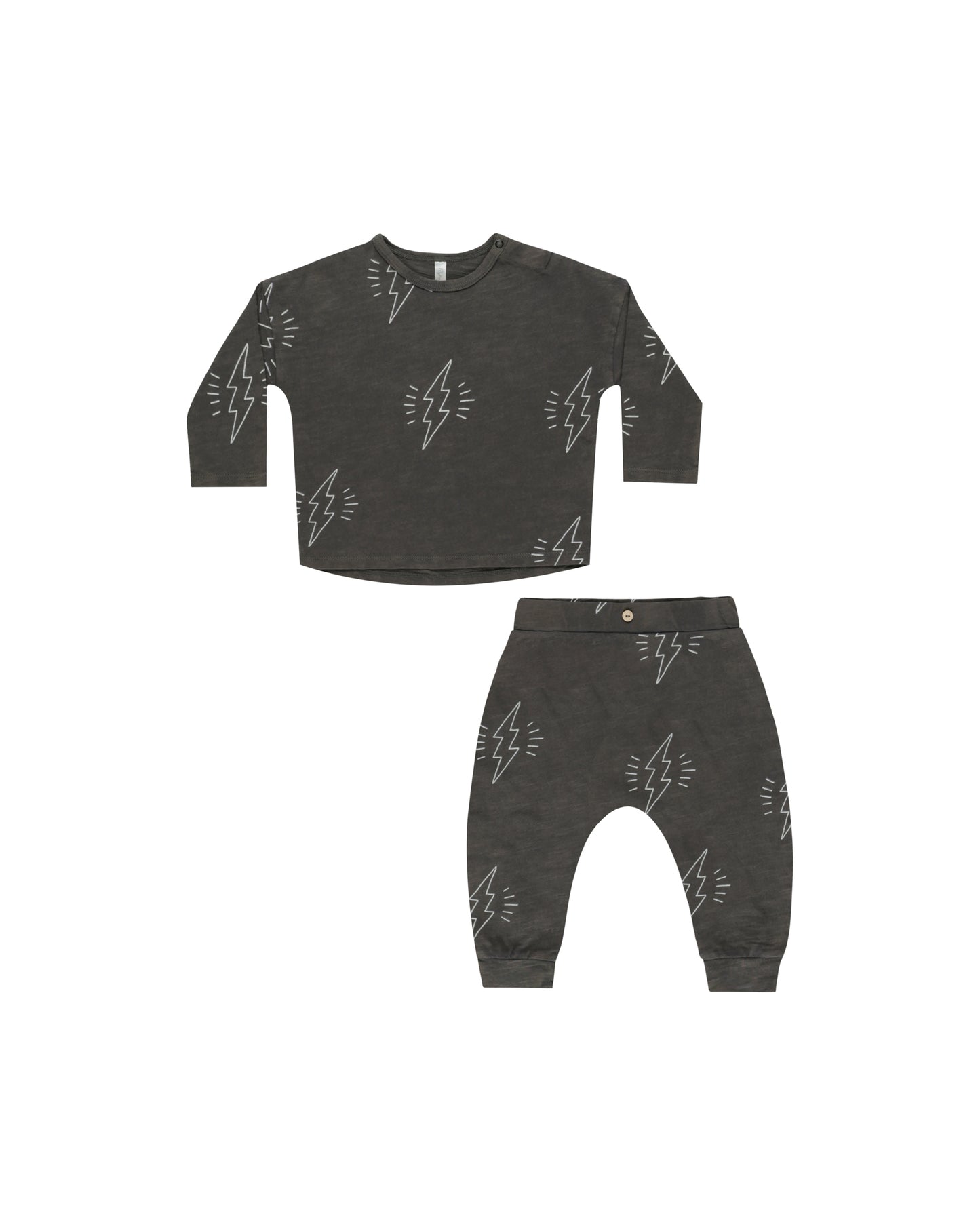 Rylee + Cru - Long Sleeve Tee + Pant Set - Bolts