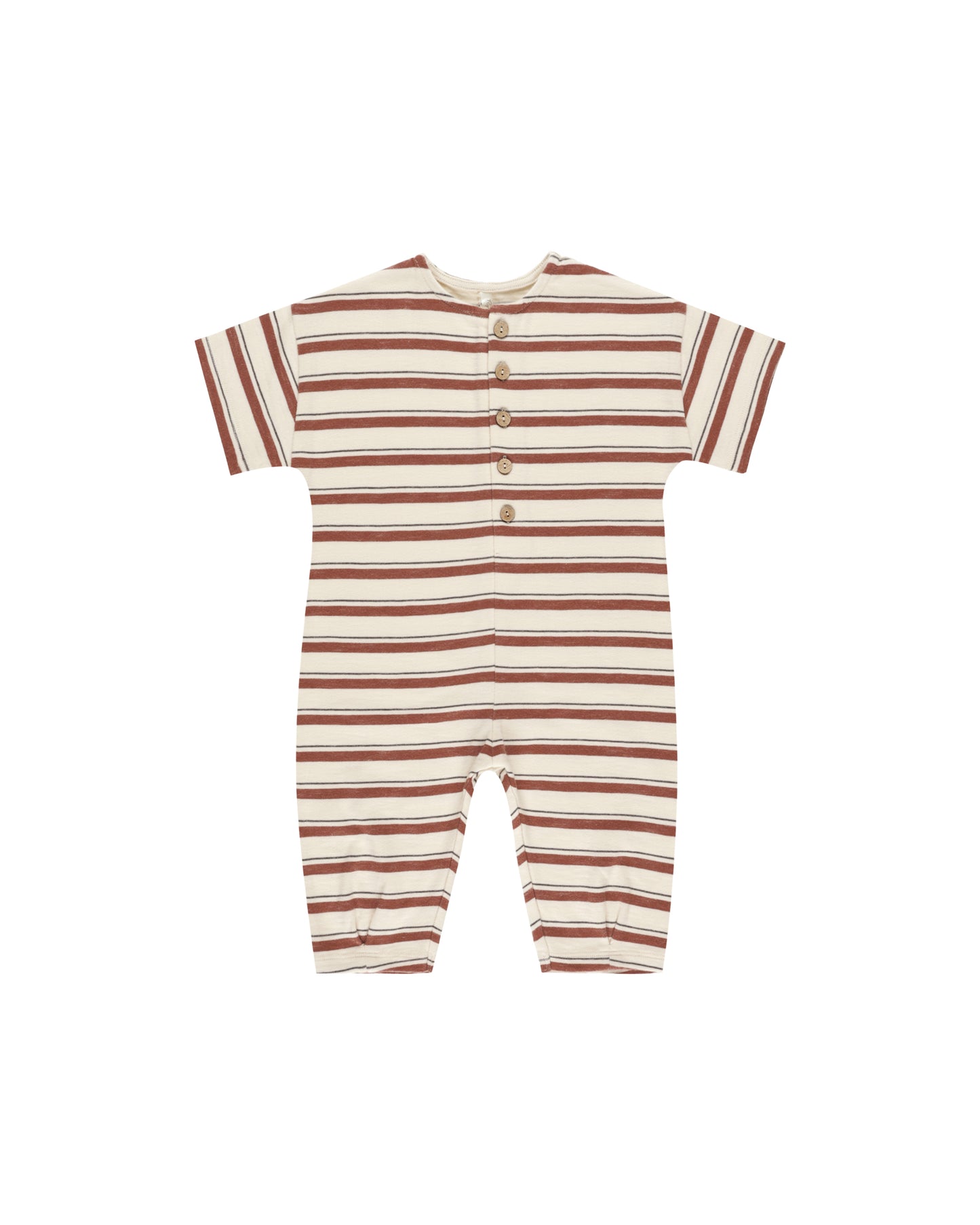 Rylee + Cru - Hayes Jumpsuit - Brick Stripe