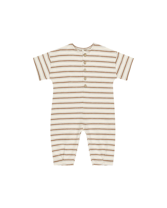 Rylee + Cru - Hayes Jumpsuit - Saddle Stripe