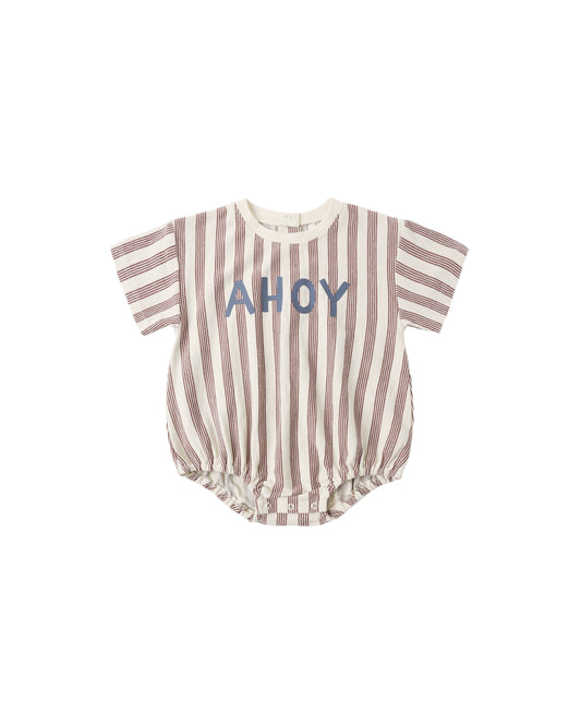 Rylee + Cru - Relaxed Bubble Romper - Ahoy