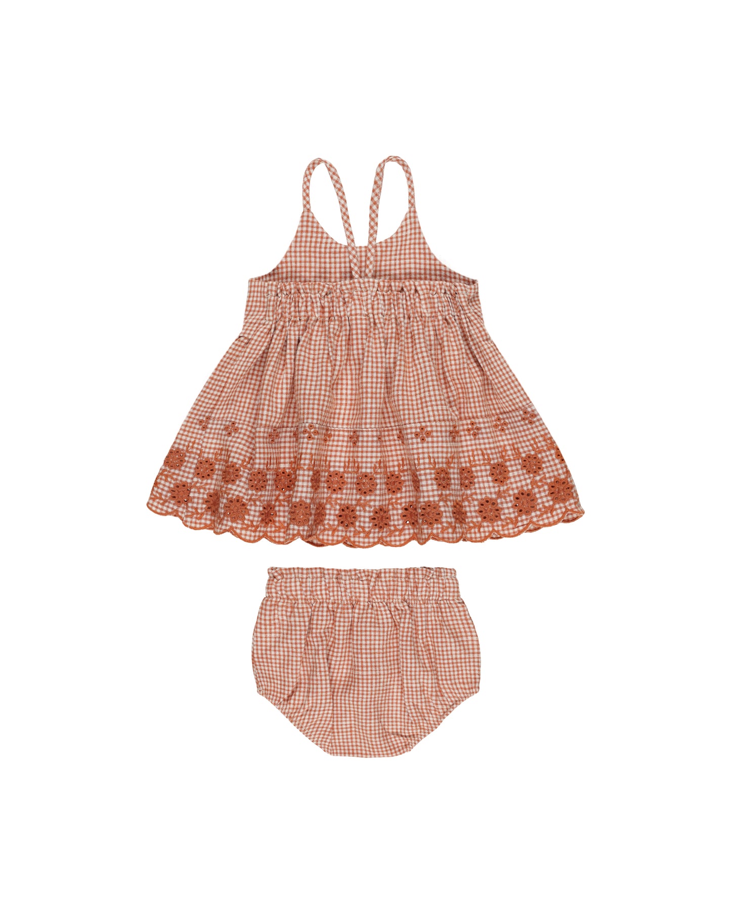 Rylee + Cru - Zenni Set - Poppy Gingham