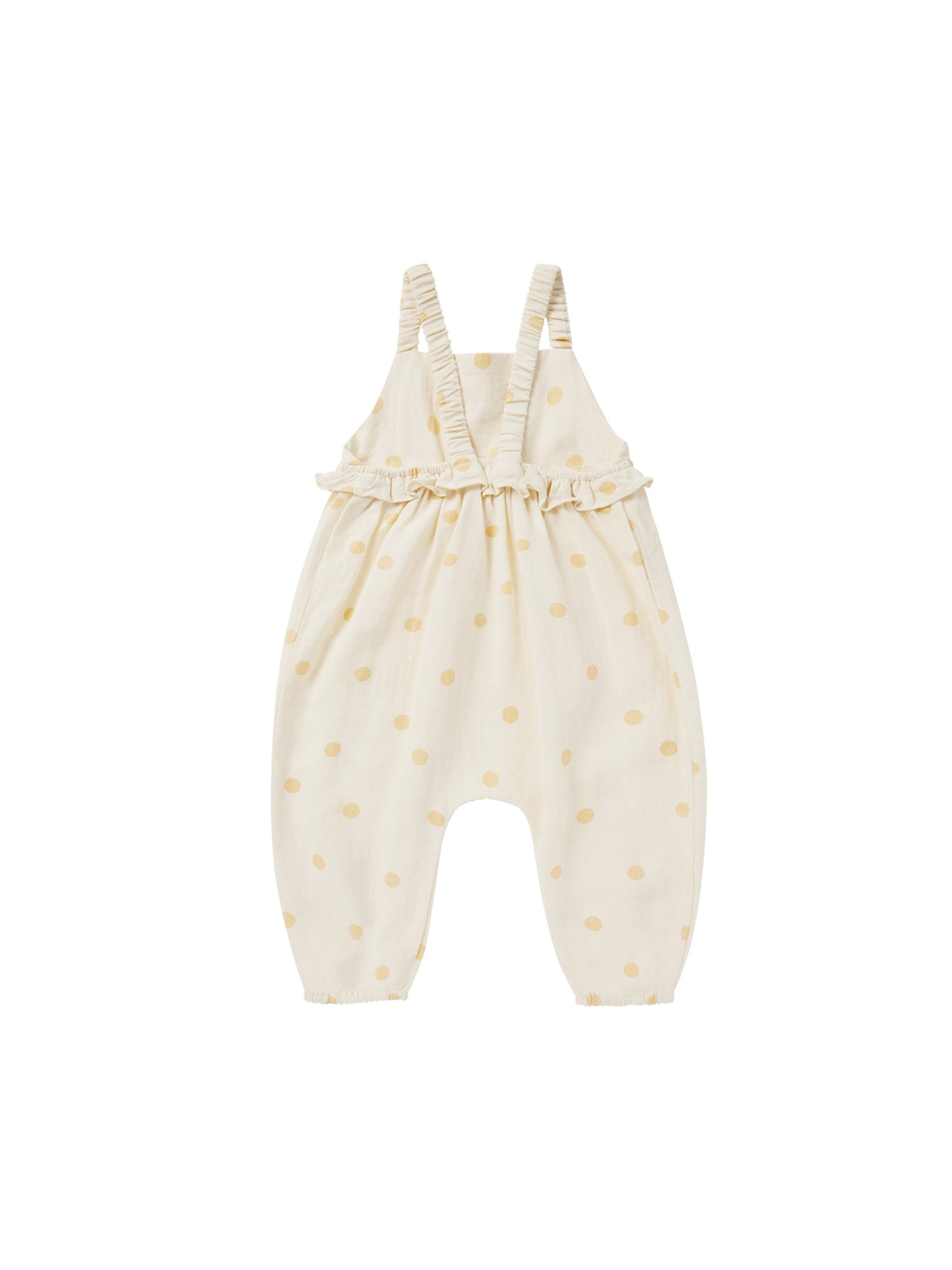 Rylee + Cru - Kinsley Jumpsuit - Yellow Polka Dot