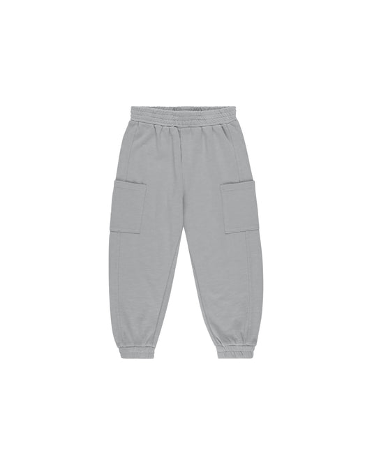 Rylee + Cru - Cargo Jogger - Dusty Blue