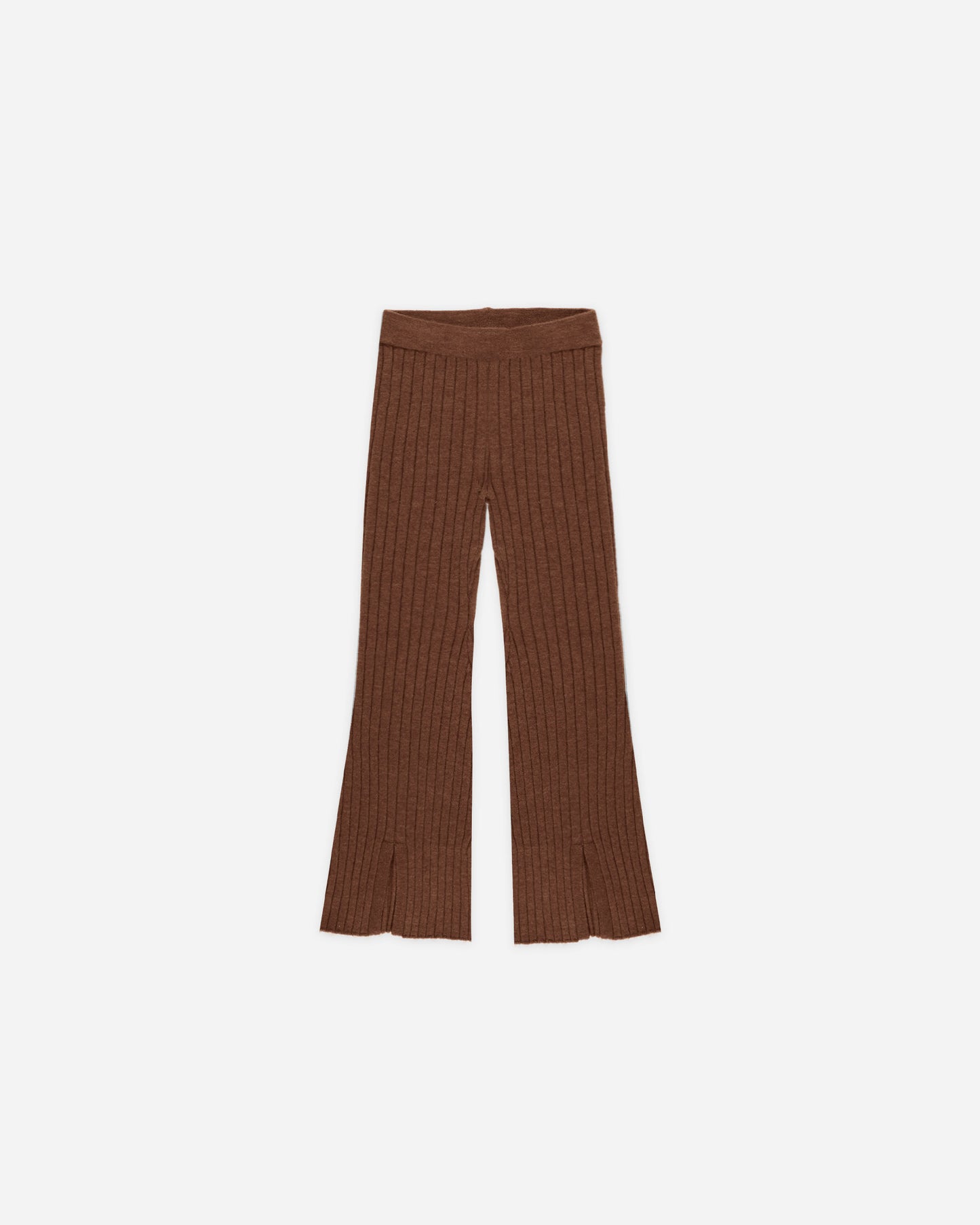 Rylee + Cru - Flare Knit Pant - Brown