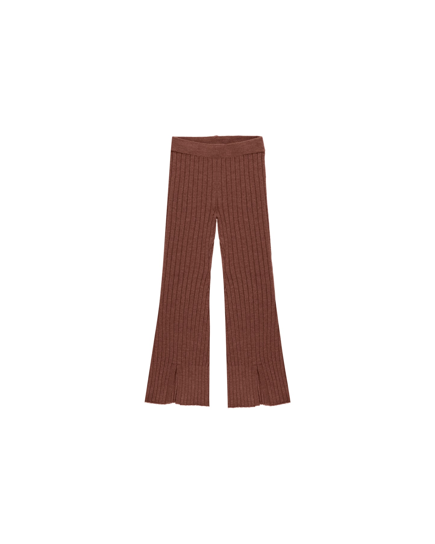 Rylee + Cru - Flare Knit Pant - Brick