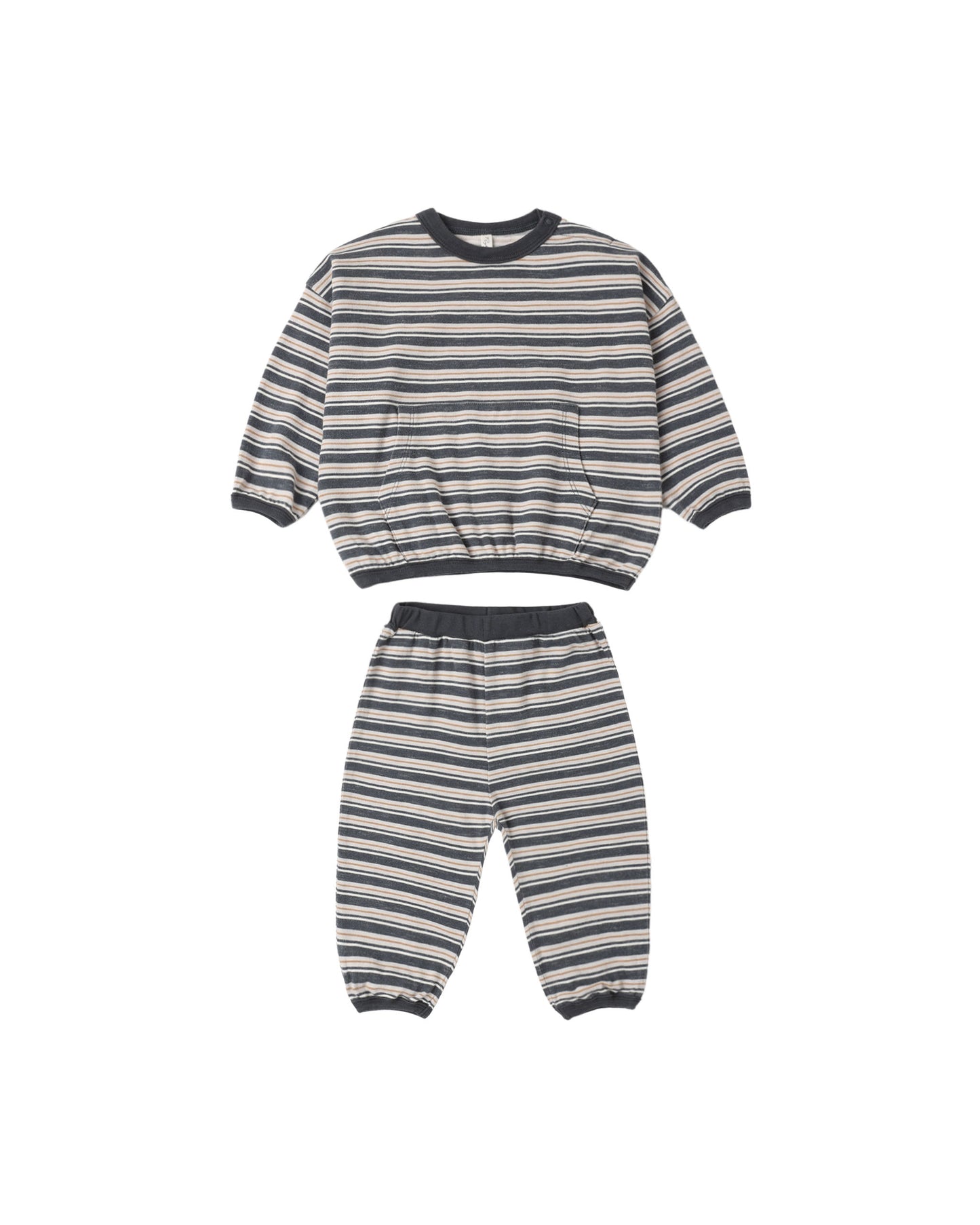 Rylee + Cru - Relaxed Set - Blue Stripe