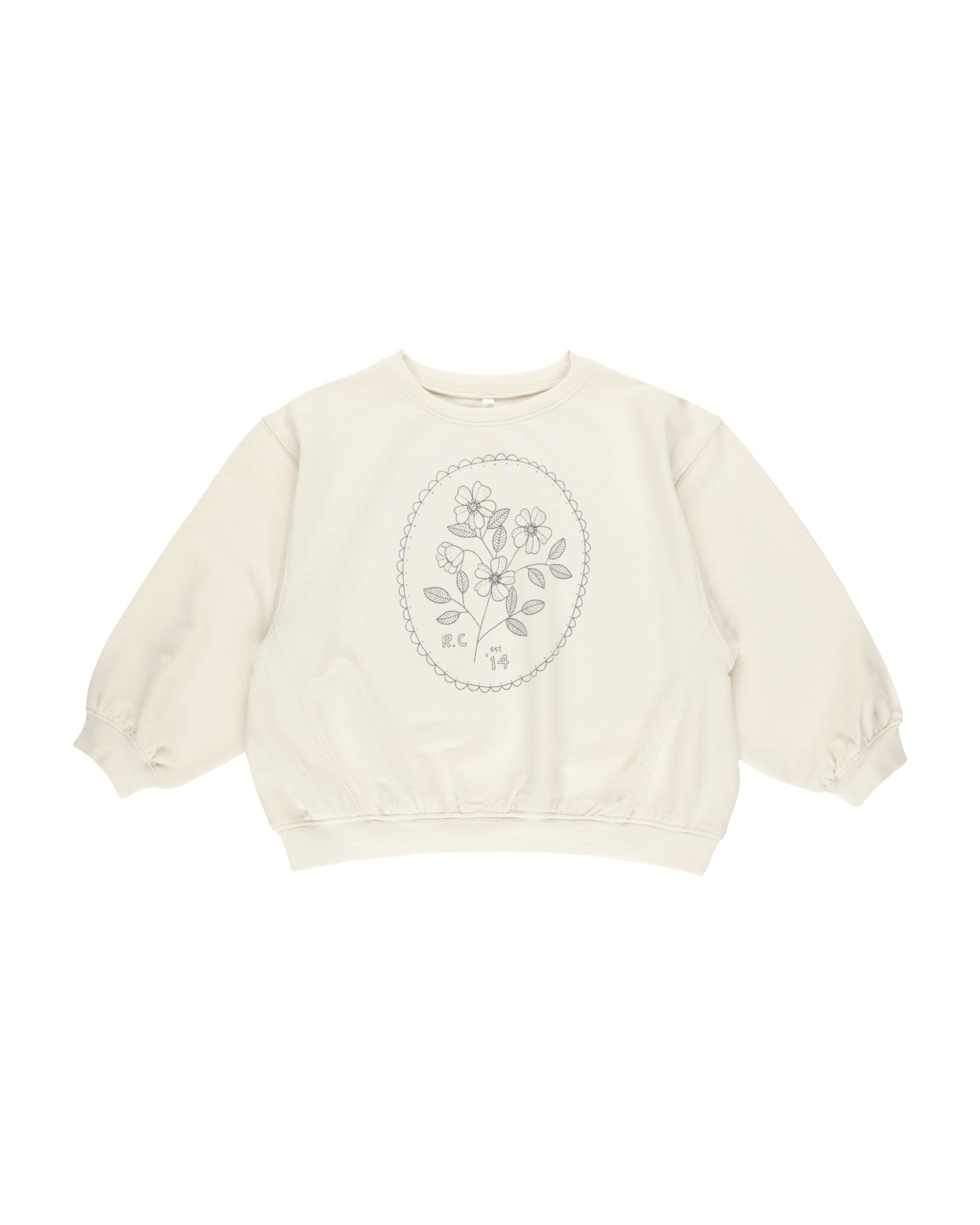 Rylee + Cru - Oversized Sweatshirt - Wildflower