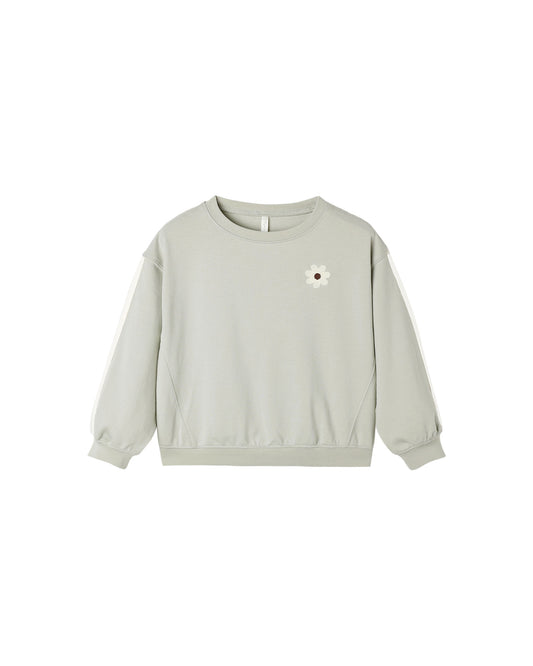 Rylee + Cru - Oversized Sweatshirt - Sage