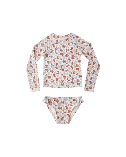 Rylee + Cru - Maryn Rashguard Set - Americana Floral