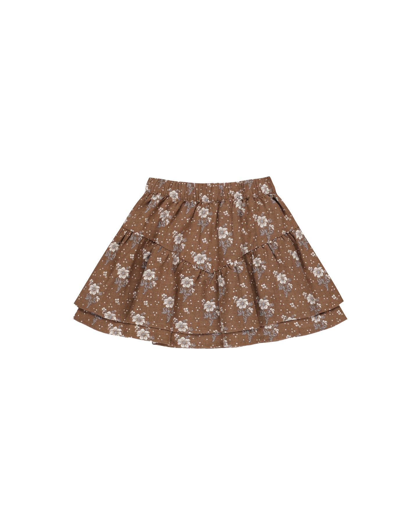 Rylee + Cru - Tiered Mini Skirt - Autumn Rose