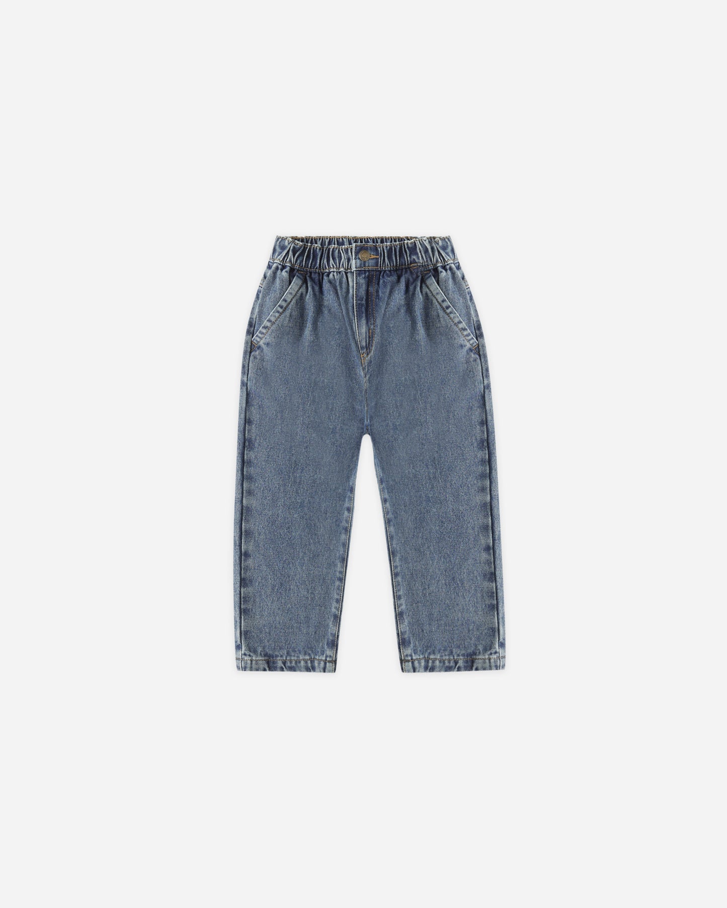 Rylee + Cru - Baggy Pant - Indigo Denim