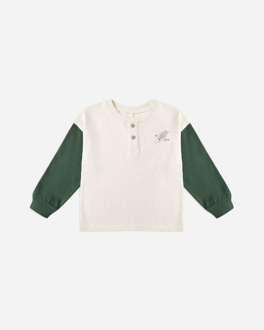 Rylee + Cru - Relaxed Long Sleeve Henley - Chase Your Dreams