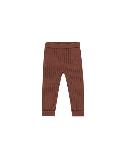 Rylee + Cru - Cuffed Legging - Brick