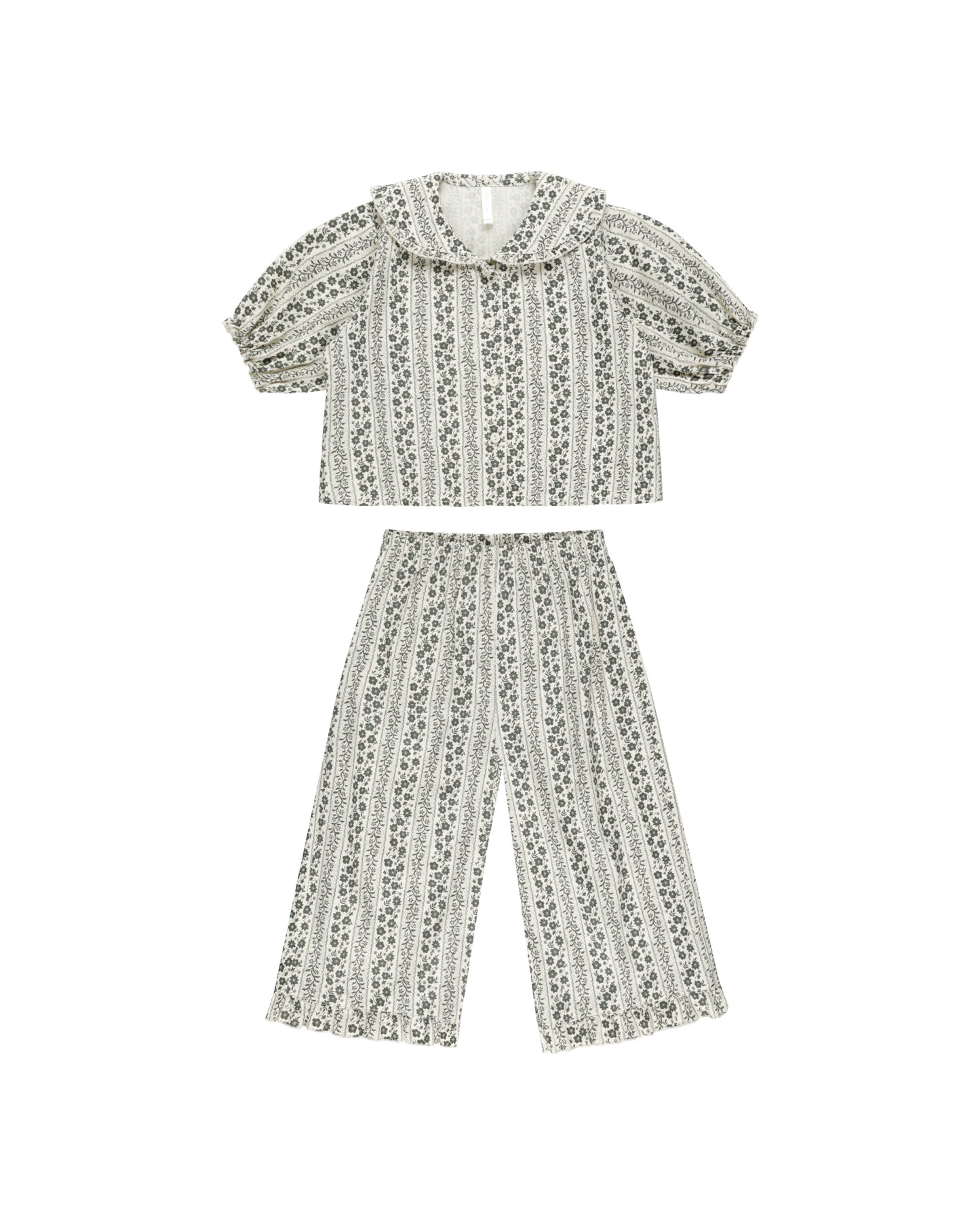 Rylee + Cru - Ruffle Pajamas - Vines