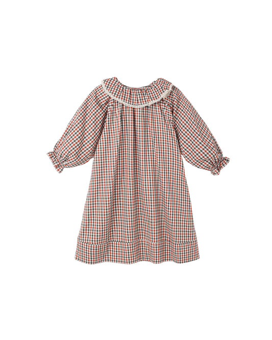 Rylee + Cru - Girls Nightgown - Holiday Gingham