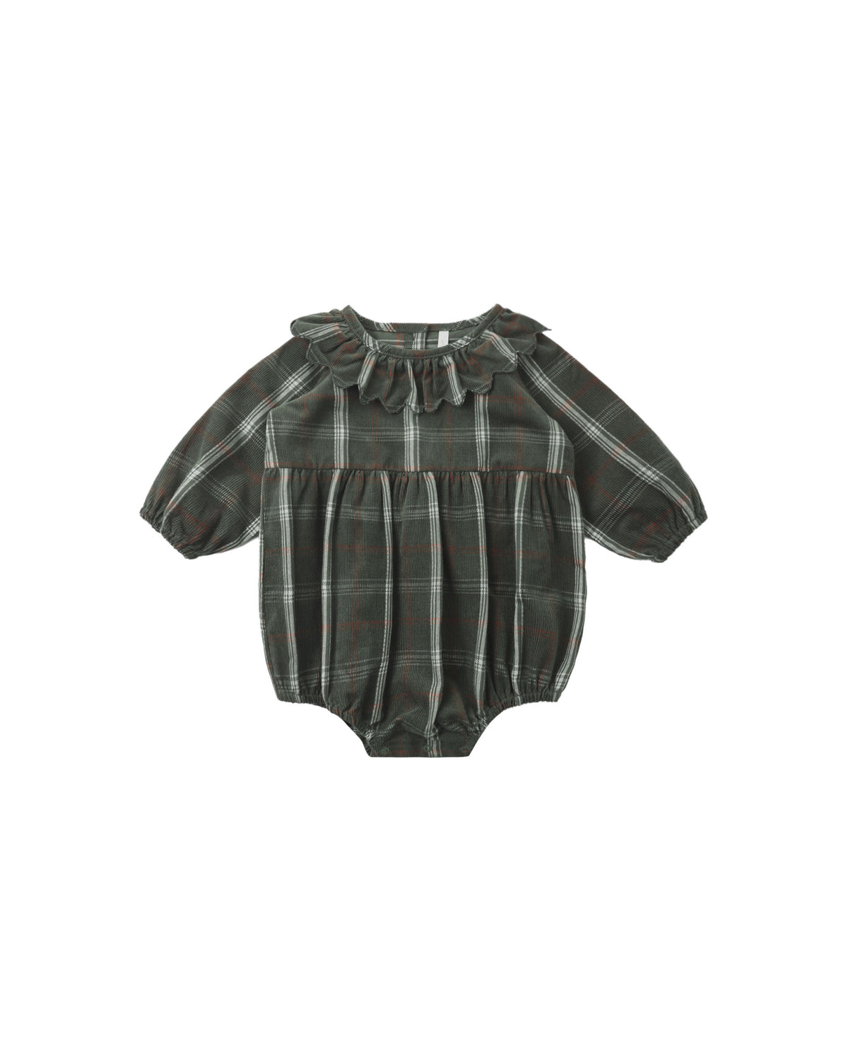 Rylee + Cru - Freya Romper - Holiday Plaid
