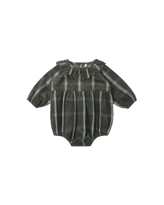 Rylee + Cru - Freya Romper - Holiday Plaid