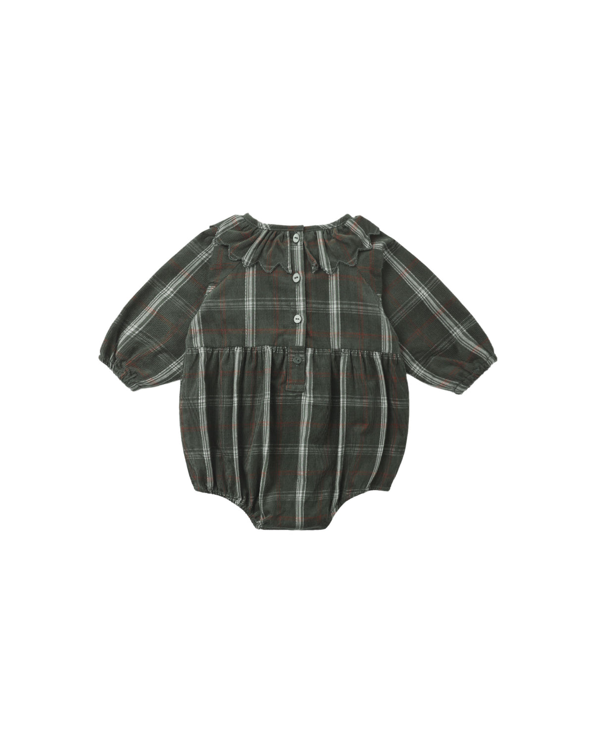 Rylee + Cru - Freya Romper - Holiday Plaid