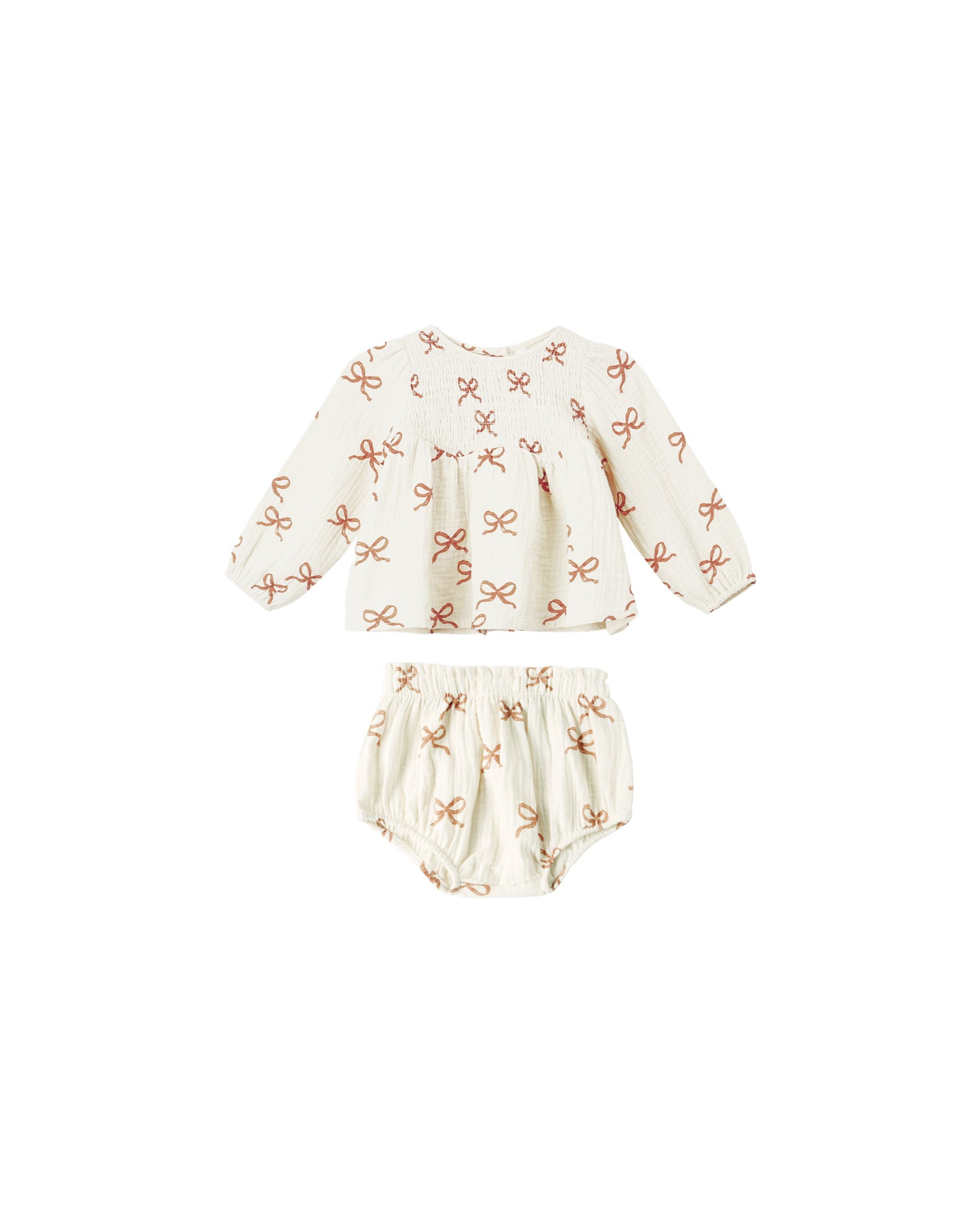 Rylee + Cru - Sophia Top + Bloomer Set - Ruby Bows