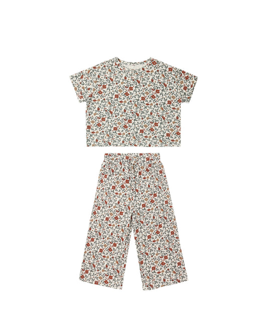 Rylee + Cru - Ruthie Set - Holiday Floral