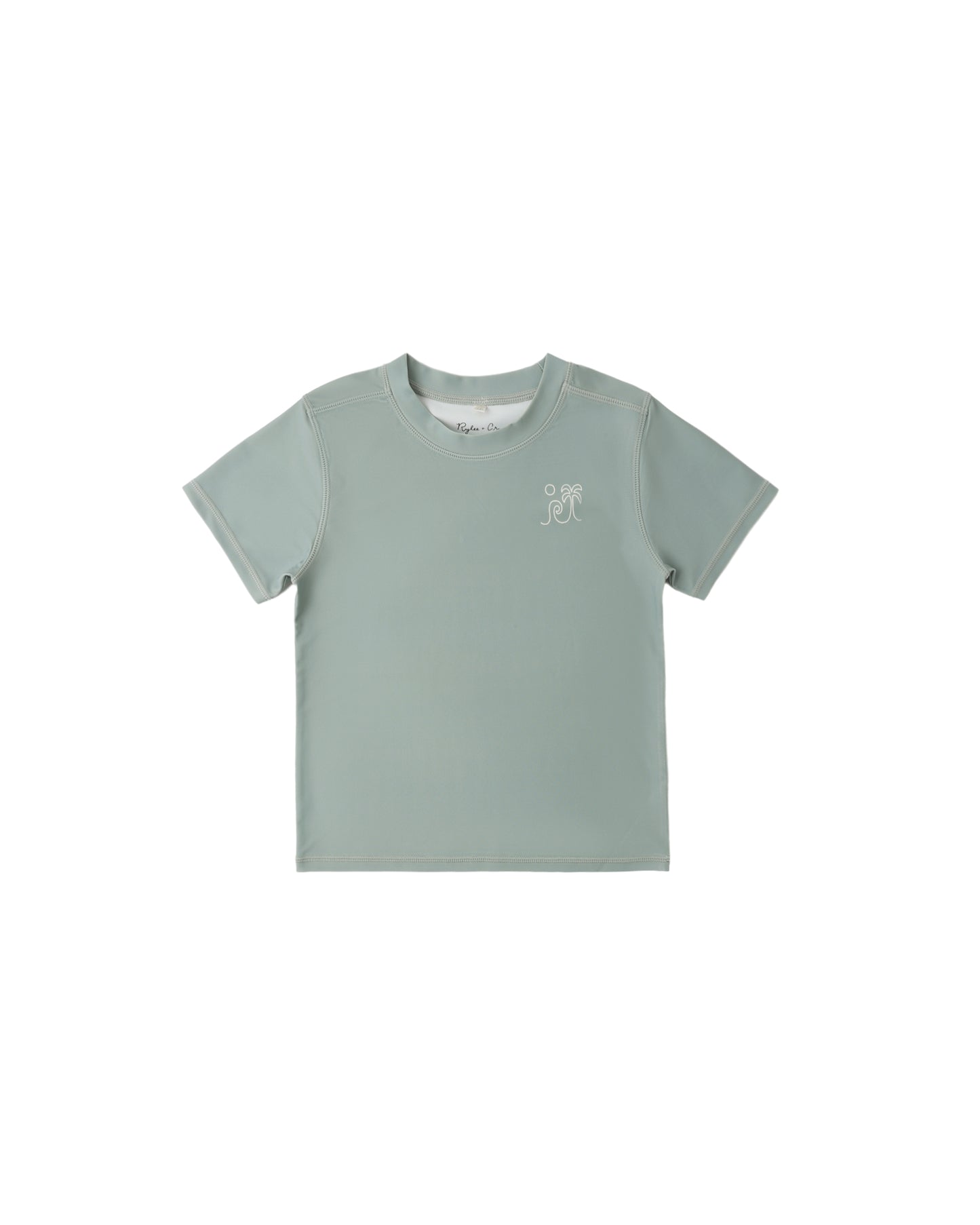 Rylee + Cru - Short Sleeve Rashguard - Sea Green