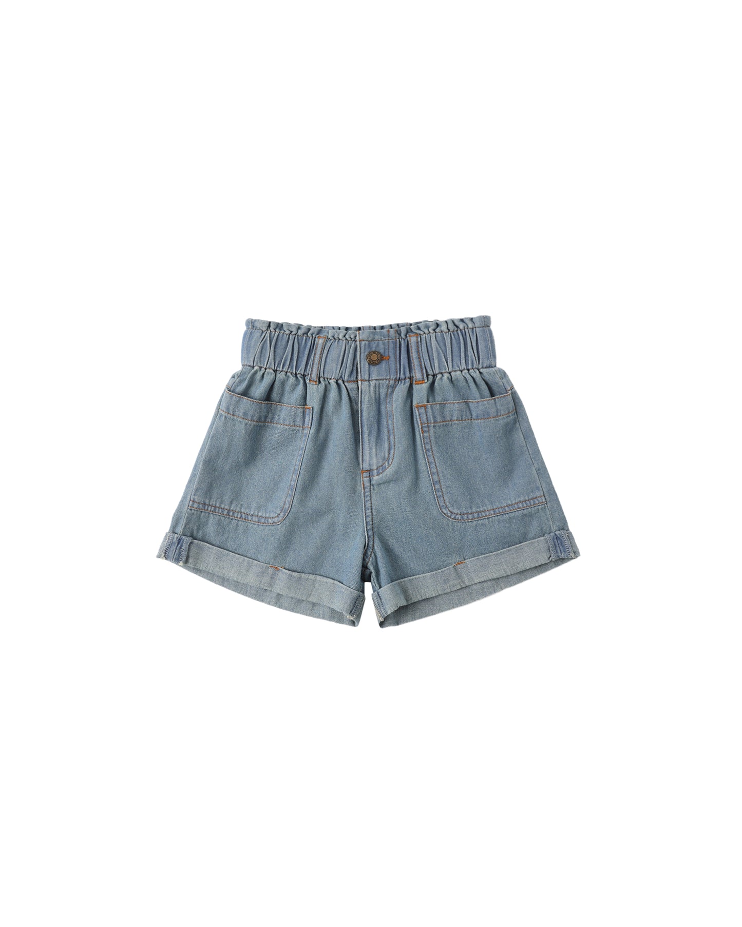 Rylee + Cru - Alba Short Denim - Washed Blue