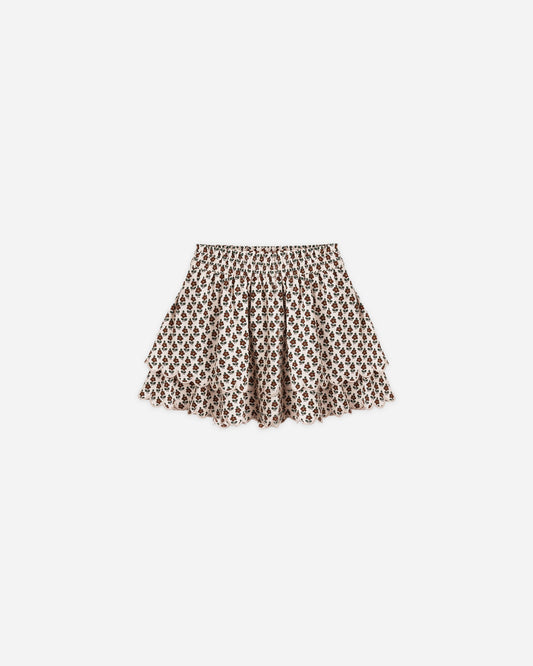 Rylee + Cru - Rose Mini Skirt - Harvest Floral