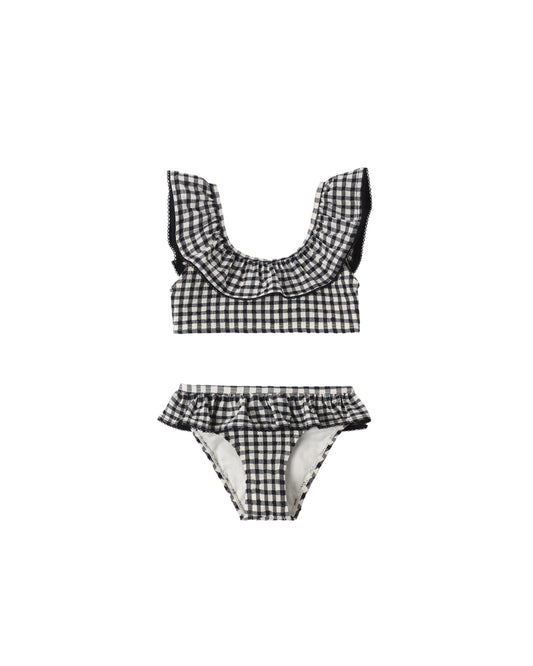 Rylee + Cru - Margot Bikini - Black Gingham
