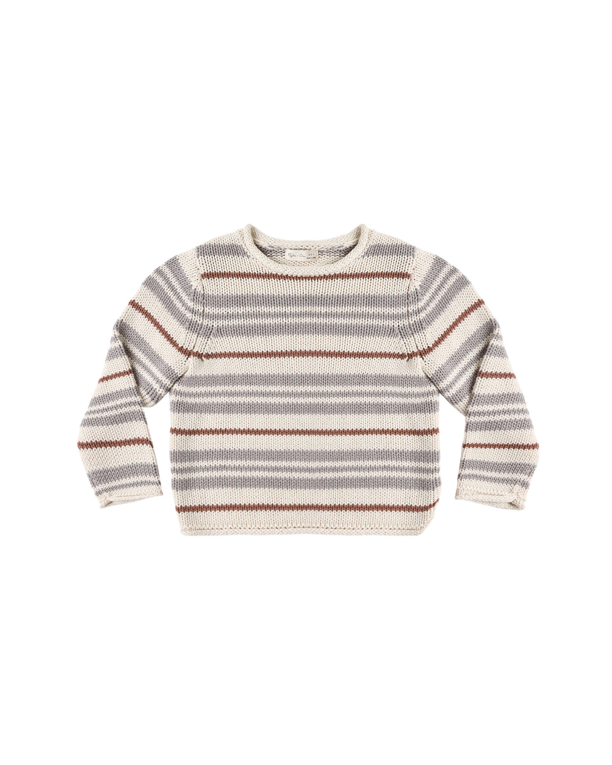 Rylee + Cru - Jacques Sweater - Dusty Blue Stripe