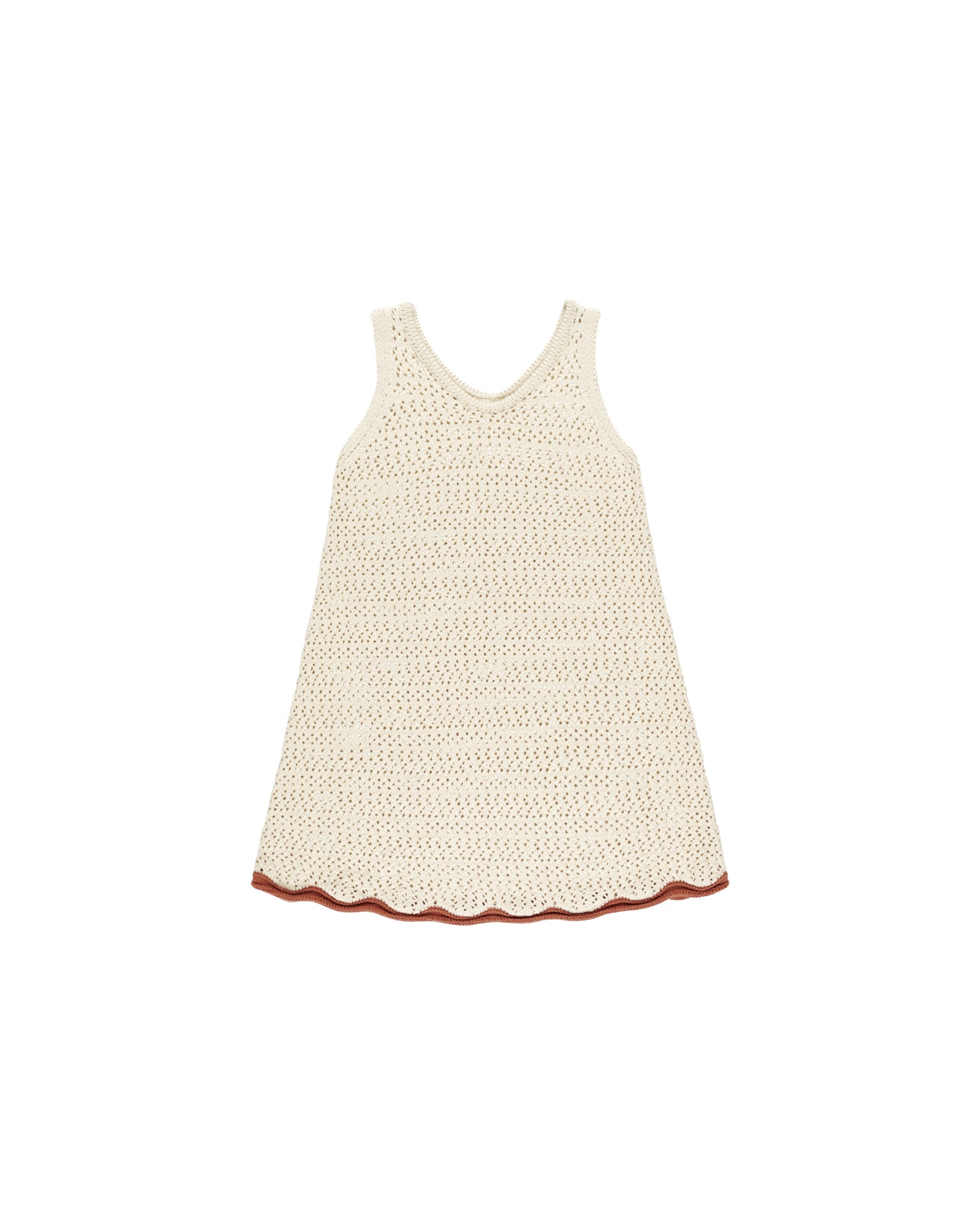 Rylee + Cru - Crochet Tank Mini Dress - Natural