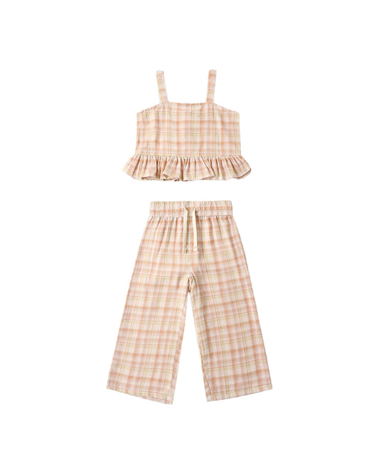Rylee + Cru - Kayli Set - Summer Plaid