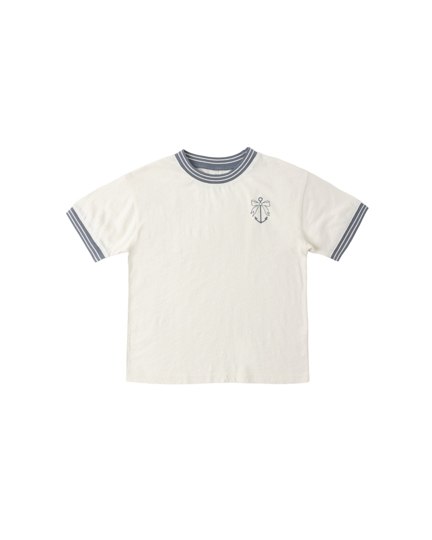 Rylee + Cru - Ringer Tee - Anchor Bow