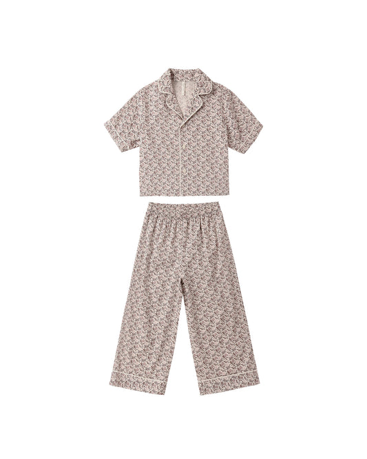 Rylee + Cru - Woven Pajama Set - Primrose