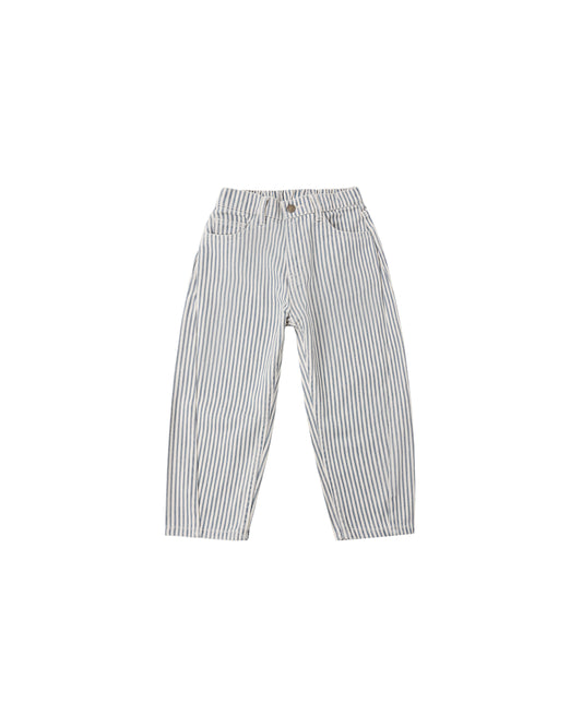 Rylee + Cru - Barrel Pant - Railroad Stripe