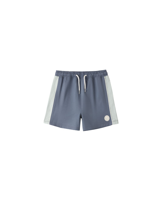 Rylee + Cru - Paneled Boardshort - Marine