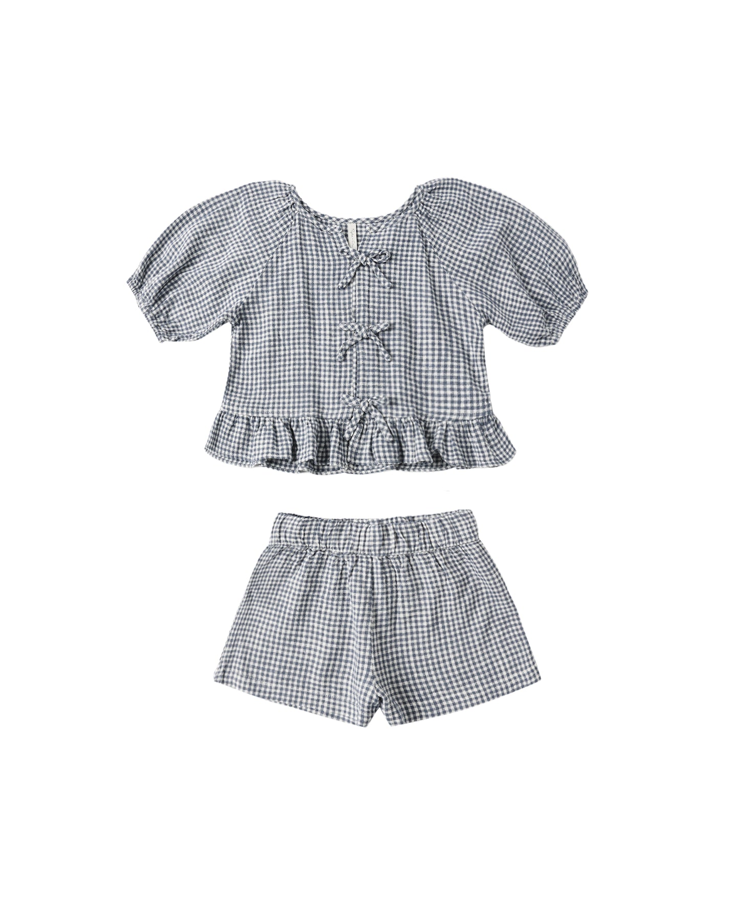 Rylee + Cru - Juniper Set - Marine Gingham
