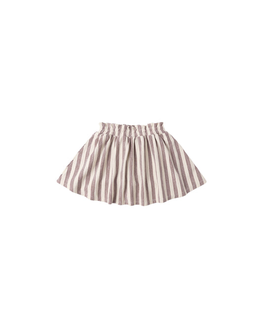 Rylee + Cru - Sasha Skort - Brown Stripe