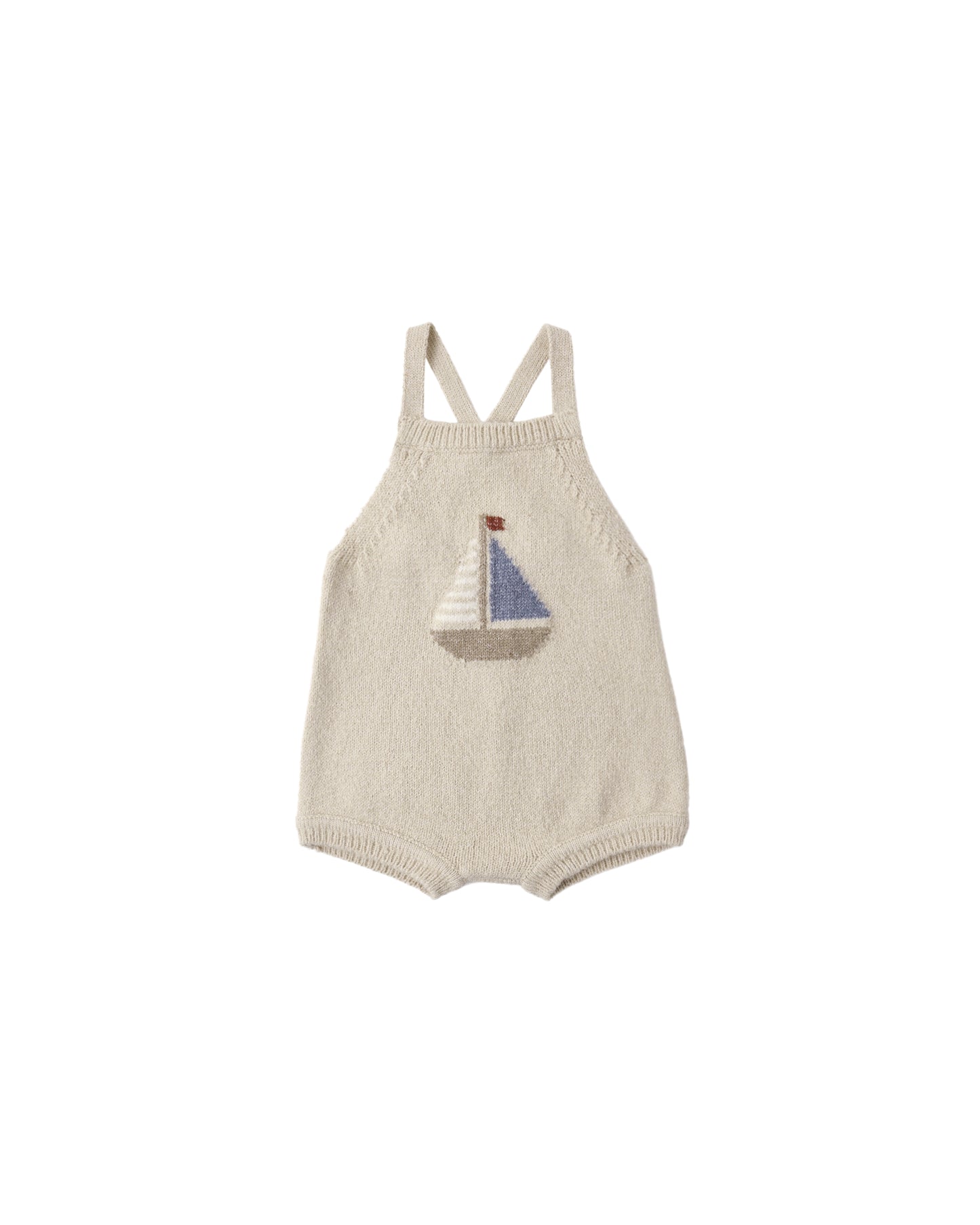 Rylee + Cru - Fisher Romper - Sailboat