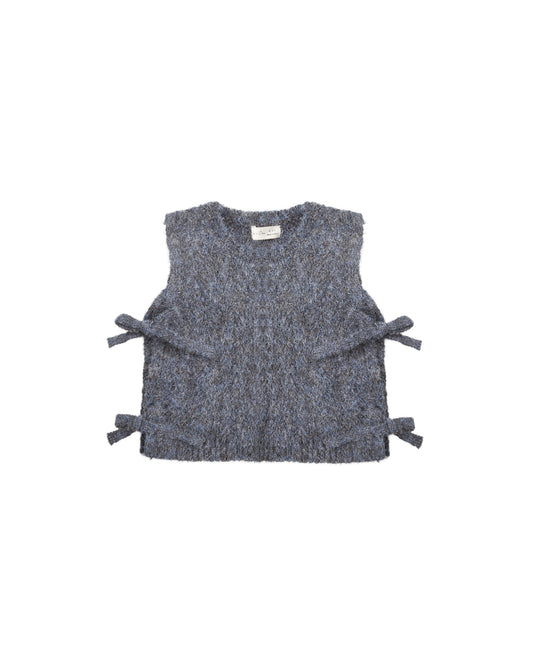 Rylee + Cru - Bow Sweater Vest - Midnight