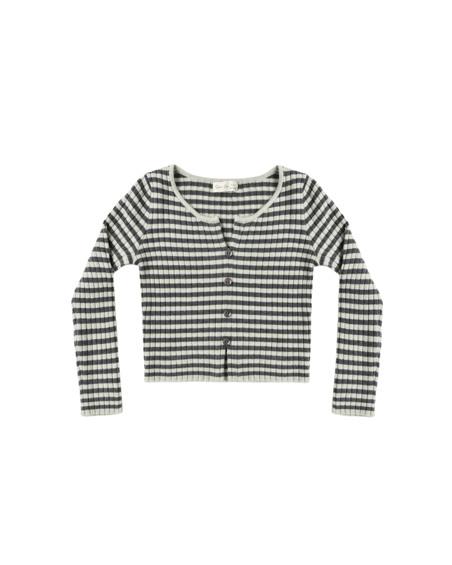 Rylee + Cru - Long Sleeve Knit Tee - Midnight Stripe