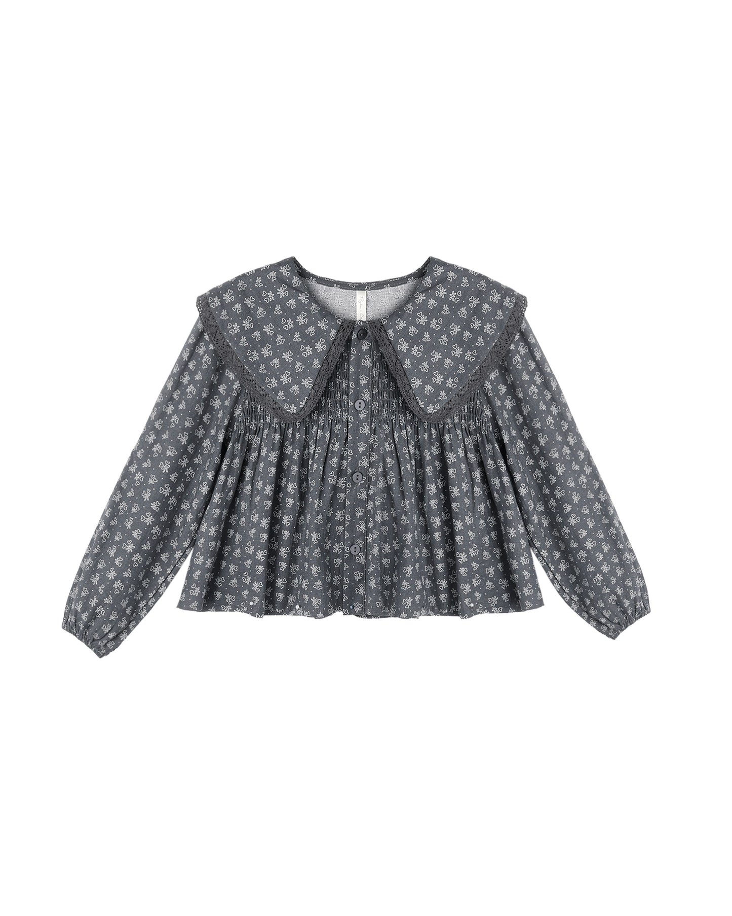 Rylee + Cru - Fern Blouse - Heart Ditsy